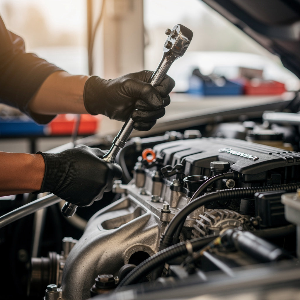 DiMauro's Independent Honda Acura Repair specialist performing expert automotive diagnostics and service in Goleta